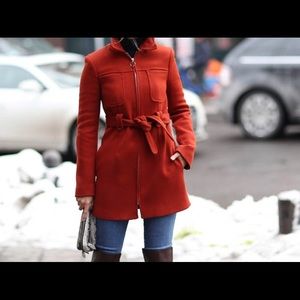 ZARA Burnt orange coat